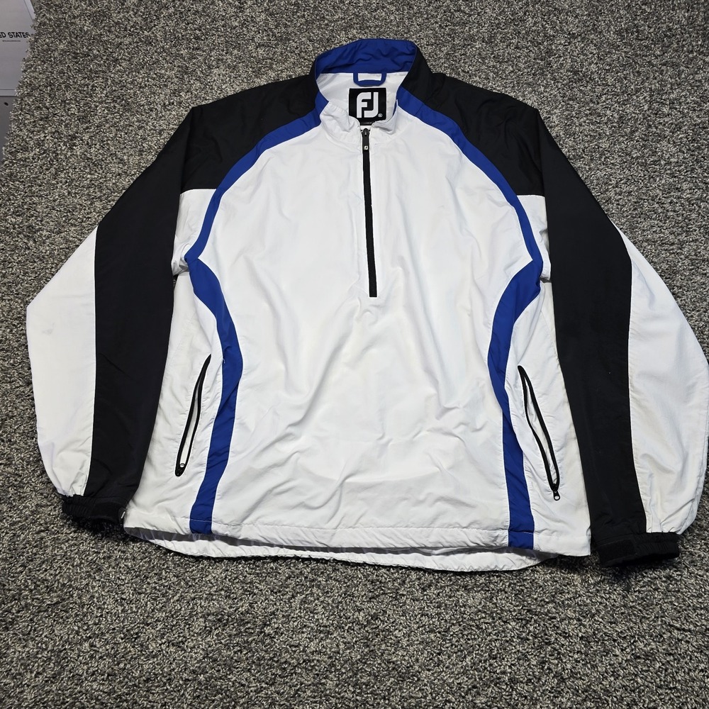 footjoy 1/4 zip pullover Windbreaker Men Size XL Golf